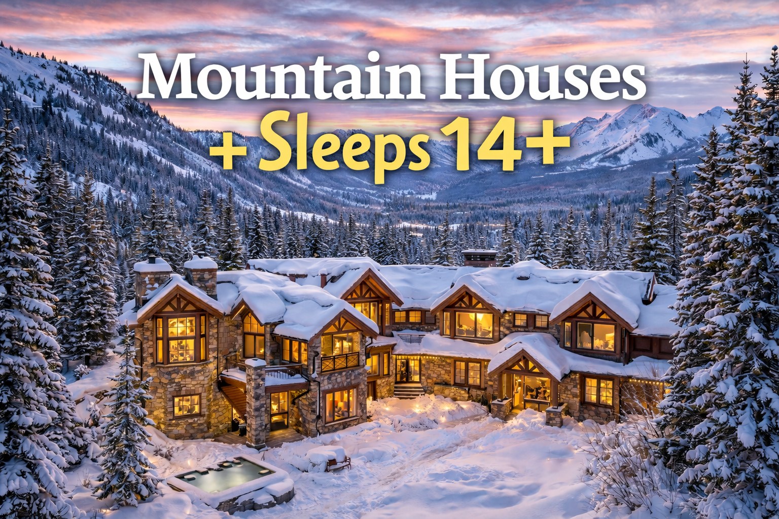 Where to Find Large Cabins in Colorado That Actually Sleep 14+